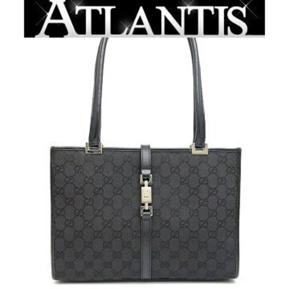 Gucci Jackie Handbag GG Black